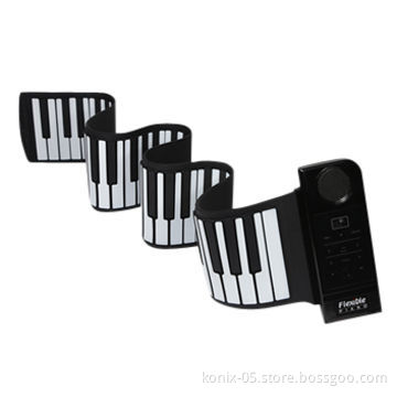 Factory wholesale roll up piano with electric keyboard